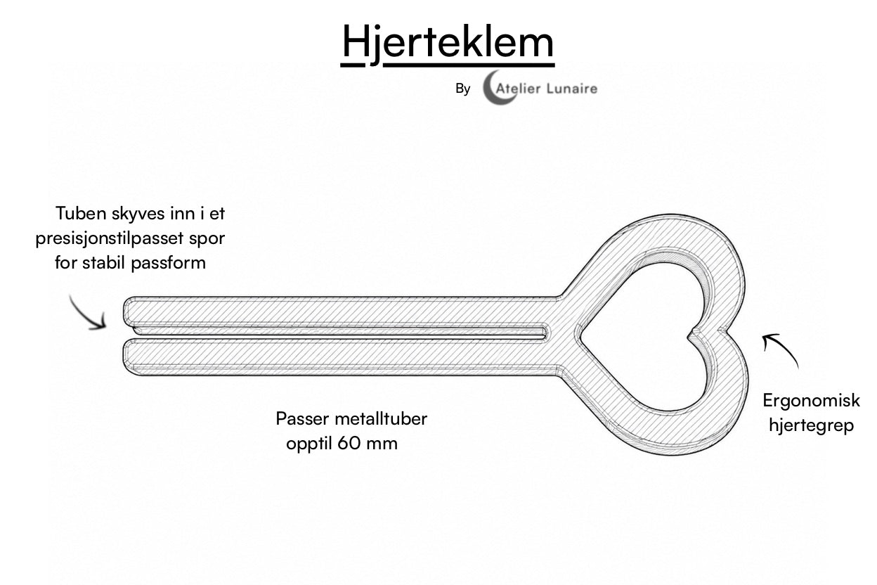 Tubeklemme / Tubepresser for metalltuber – Få ut hver siste dråpe